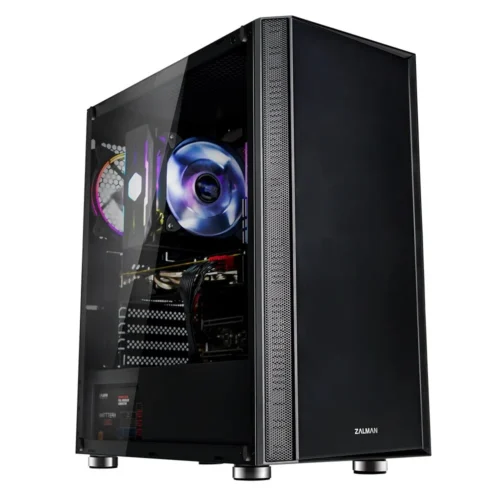 Alternative view of Zalman ZALMAN R2 черен ATX Mid Tower кутия за компютър 120mm fan