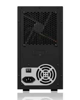 Alternative view of IcyBox ICY BOX IB-3810-C31 10x HDD Single System