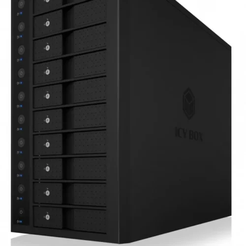 IcyBox ICY BOX IB-3810-C31 10x HDD Single System