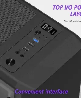 Zalman кутия за компютър S3 ATX Mid Tower кутия за компютър 120mm