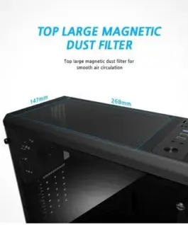 Alternative view of Zalman кутия за компютър S3 TG ATX Mid Tower кутия за компютър TG fan x3