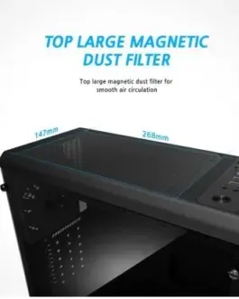 Alternative view of Zalman кутия за компютър S3 TG ATX Mid Tower кутия за компютър TG fan x3