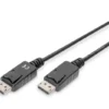 Digitus кабел за връзка DisplayPort with snaps 1080p 60Hz FHD Type DP / DP M / M черен