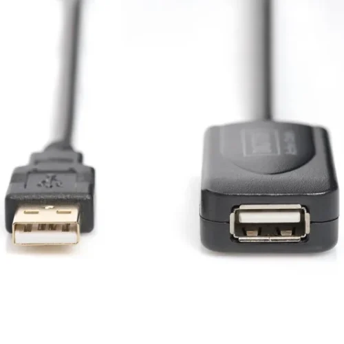 Alternative view of Digitus USB 2.0 Repeater кабел, USB A M / A F length 5m