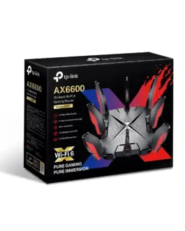 Alternative view of TP-LINK TP-Link Archer GX90 rou ter AX6600 1WAN 4LAN 2U