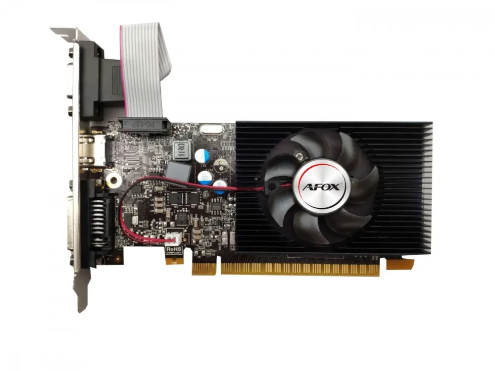 AFOX видео карта Geforce GT740 4GB DDR3 128Bit DVI HDMI VGA LP Single Fan