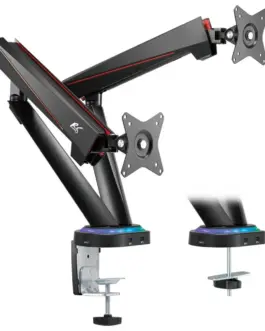 Maclean Gaming Handle Hanger For 2 Monitors RS887