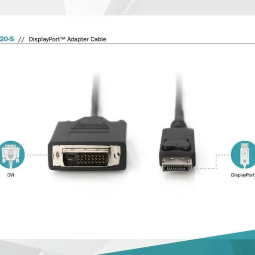 Digitus Displayport1.1a кабел 2m DP/DVI-D