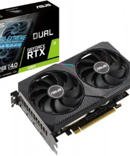Asus видео карта GeForce RTX 3060 DUAL OC V2 12GB GDDR6 192bit 3DP/HDMI
