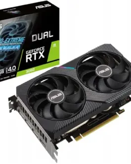 Asus видео карта GeForce RTX 3060 DUAL OC V2 12GB GDDR6 192bit 3DP/HDMI
