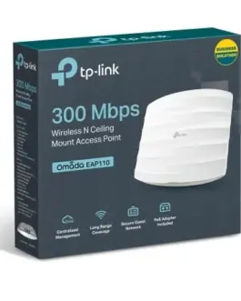 Alternative view of TP-LINK EAP110 Access Point N300 2.4 GHz PoE
