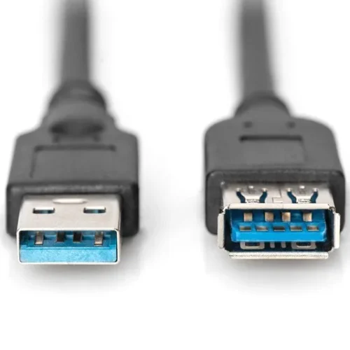Alternative view of Digitus удължителен кабел USB 3.0 SuperSpeed Type USB A/USB A/Z черен 3,0m
