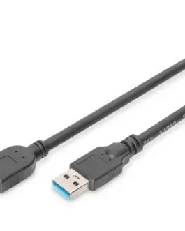 Digitus удължителен кабел USB 3.0 SuperSpeed Type USB A/USB A/Z черен 30m