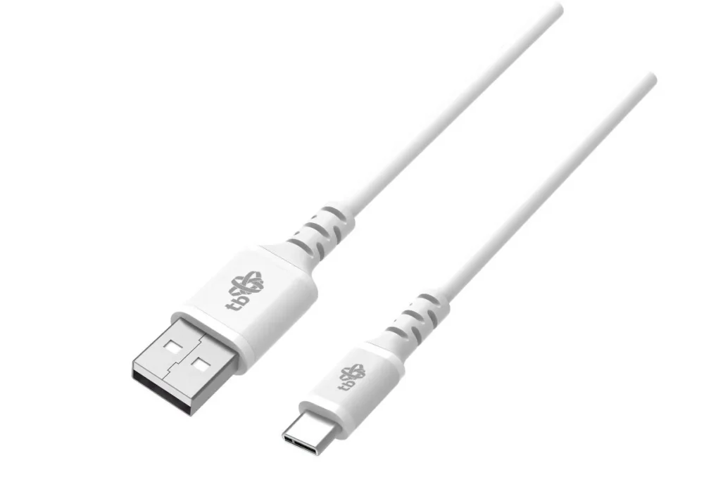 TB USB C кабел 1m бял