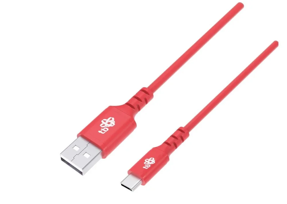 TB USB C кабел 1m червен