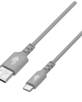 TB USB C кабел 1m сив