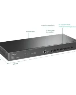 Alternative view of TP-LINK TP-Link SX3008F switch 8xSFP+