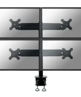 Alternative view of Neomounts FPMA-D700D4 Desk mount 4 LCD 19-30 32kg 75x75-100x100 PIVOT