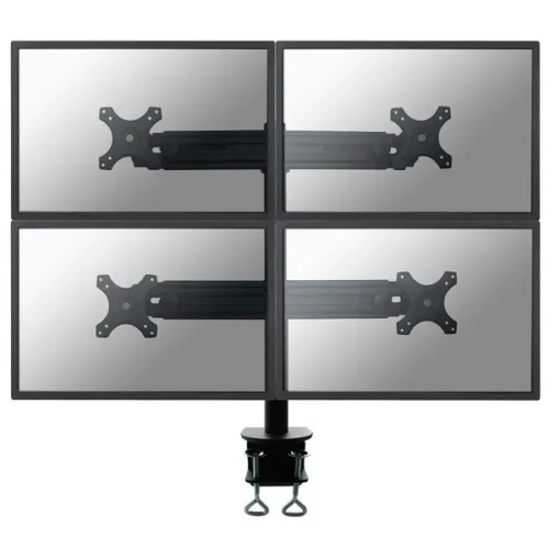 Alternative view of Neomounts FPMA-D700D4 Desk mount 4 LCD 19-30 32kg 75x75-100x100 PIVOT