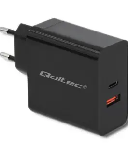 Qoltec зарядно 63W 5-20V, 1.5-3A, USB C