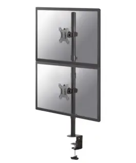 Neomounts Desk holder for 2 monitors FPMA-D550DVBLAC 10-32cale 6kg 75X75-100X100 PIVOT 360