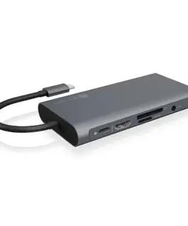 IcyBox ICY BOX IB-DK4040-CPD Docking station Type-C