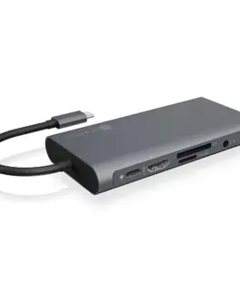 IcyBox ICY BOX IB-DK4040-CPD Docking station Type-C