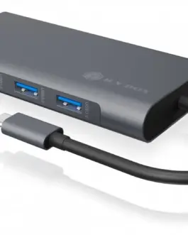 Alternative view of IcyBox ICY BOX IB-DK4040-CPD Docking station Type-C