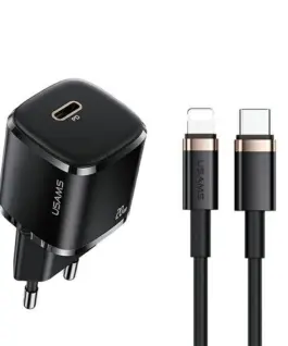 USAMS Usams Phone зарядно 1x USB-C T36+Lightning PD