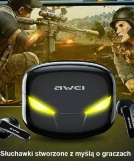 AWEI слушалки Bluetooth 5.0 T35 TWS черен