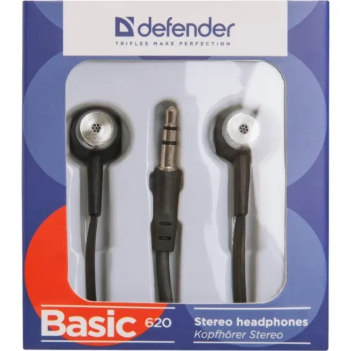 Defender EARPHONES BASIC 620 черен