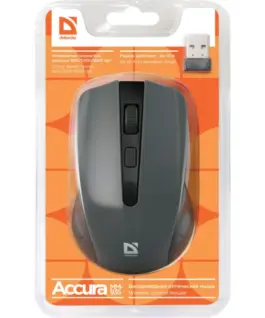 Defender OPTICAL мишка ACCURA MM-935 RF GRAY