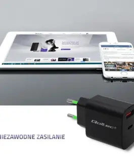 Qoltec зарядно 18W 5-12V