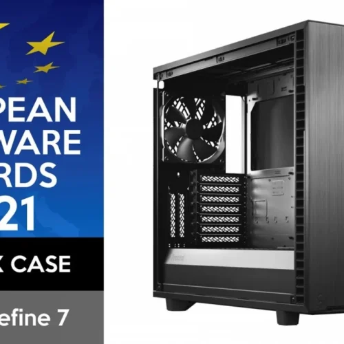 Alternative view of Fractal Design Define 7 Gray Solid ATX