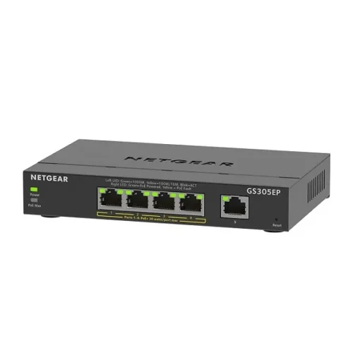 Netgear GS305EP switch unmanaged 5xGE