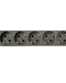 Gembird разклонител за шкаф (PDU), 8 gniazd typ Schuko, 1U, 16A, щепсел Schuko 3m