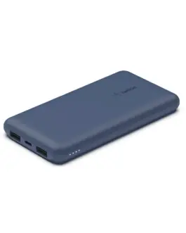 Alternative view of Belkin външна батерия 10 000mAh USB A & C 15W blue