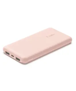 Alternative view of Belkin външна батерия 10 000mAh USB A & C 15W rose gold