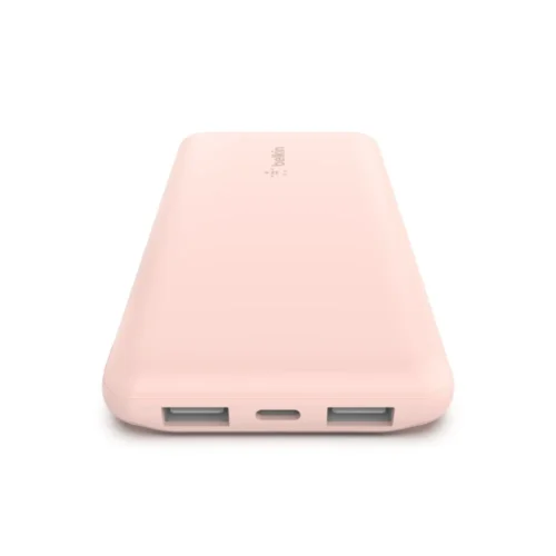 Belkin външна батерия 10 000mAh USB A & C 15W rose gold