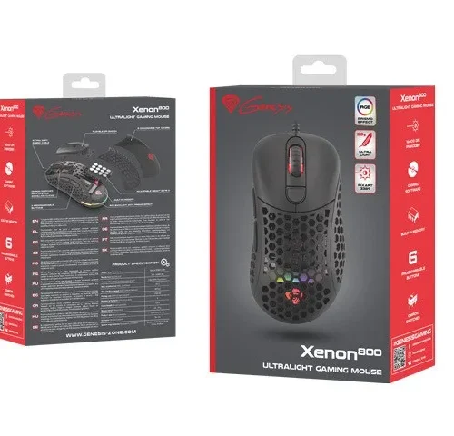Alternative view of Genesis Gaming мишка Genesis Xenon 800 16000DPI RGB