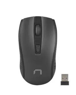 Natec Wireless мишка Jay 2 1600 DPI черен