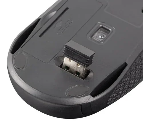 Natec Wireless mouse Jay 2 1600 DPI черен