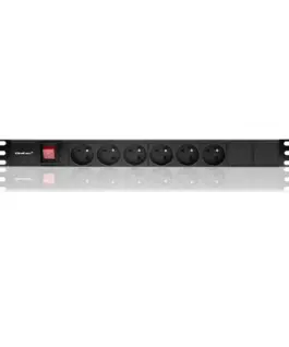 Qoltec Power strip for RACK 1U 16A