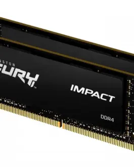 Kingston памет DDR4 Fury Impact SODIMM 64GB(2*32GB)/3200 CL20
