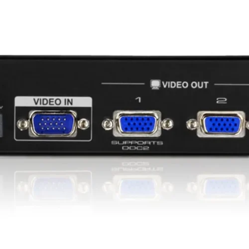 Alternative view of ATEN 2-port VGA Splitter 450MHz VS132A