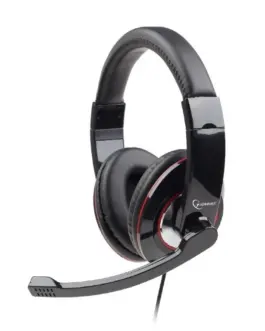 Gembird слушалки with microphone MHS-U-001 USB черен