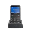 Panasonic Senior mobile phone KX-TU155 черен
