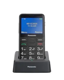 Panasonic Senior mobile phone KX-TU155 черен