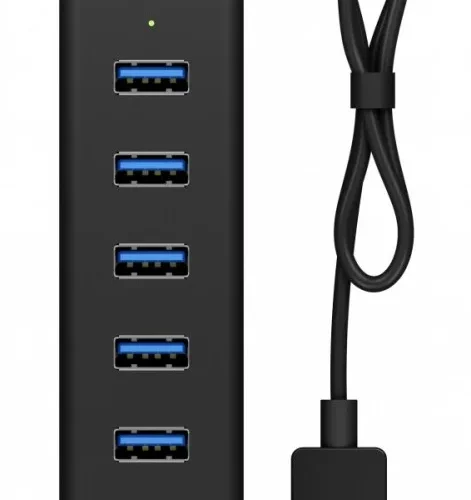 IcyBox ICY BOX IB-HUB1700-U3 7-Port USB HUB+powerada