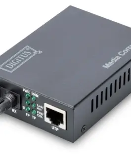 Digitus Media конвертор MM 100BaseTX to 100BaseFX ST